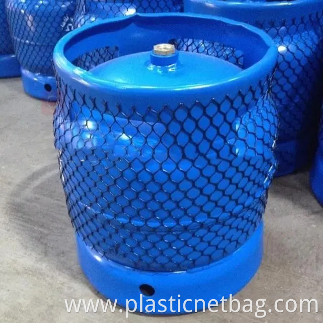 Black Steel Cylinder Protective Mesh Sleeve 15